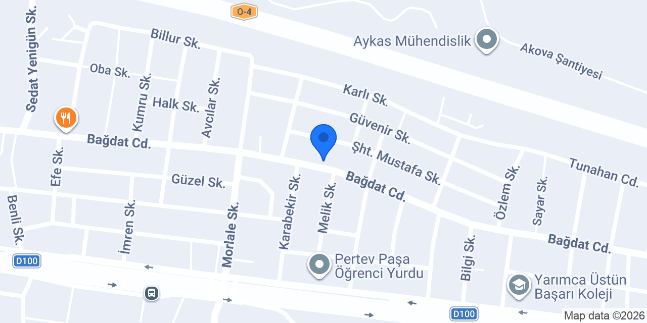 Oses Çiğ Köfte konumu