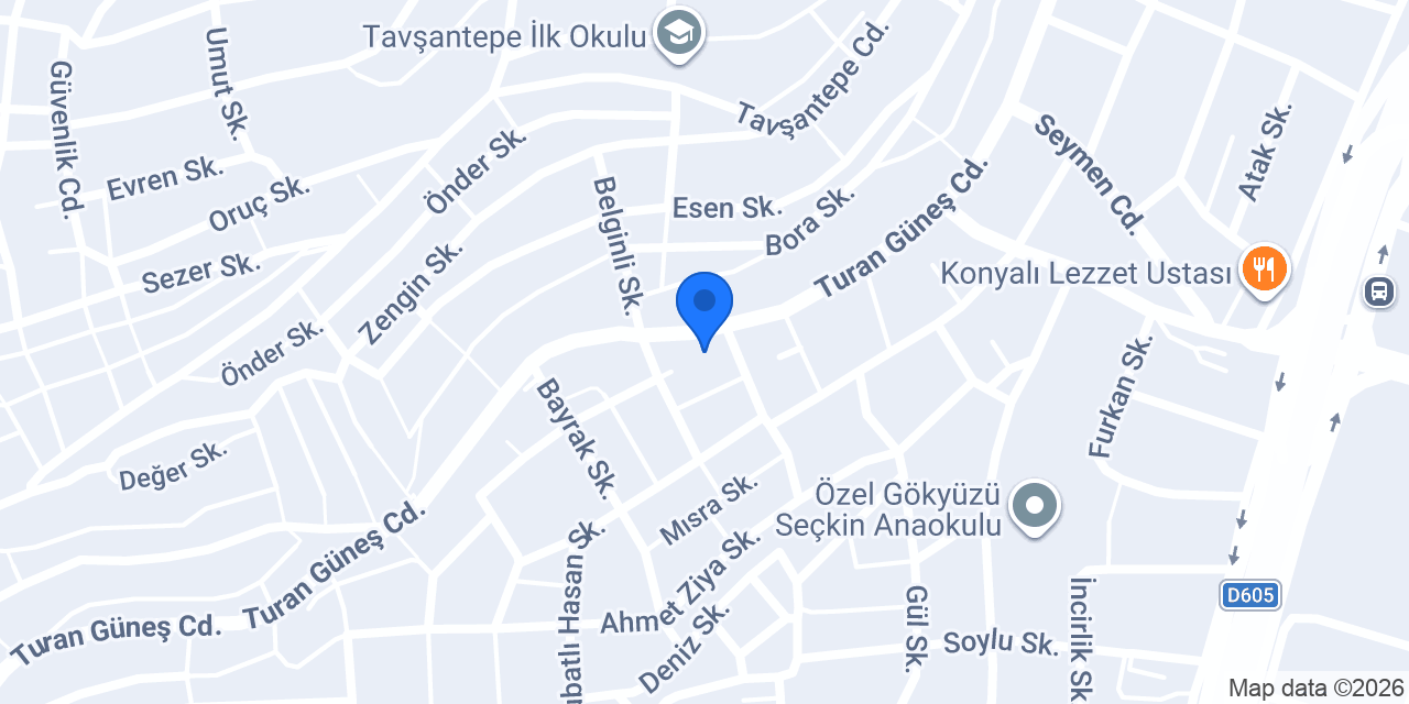 Hanımeli tatlı cafe konumu