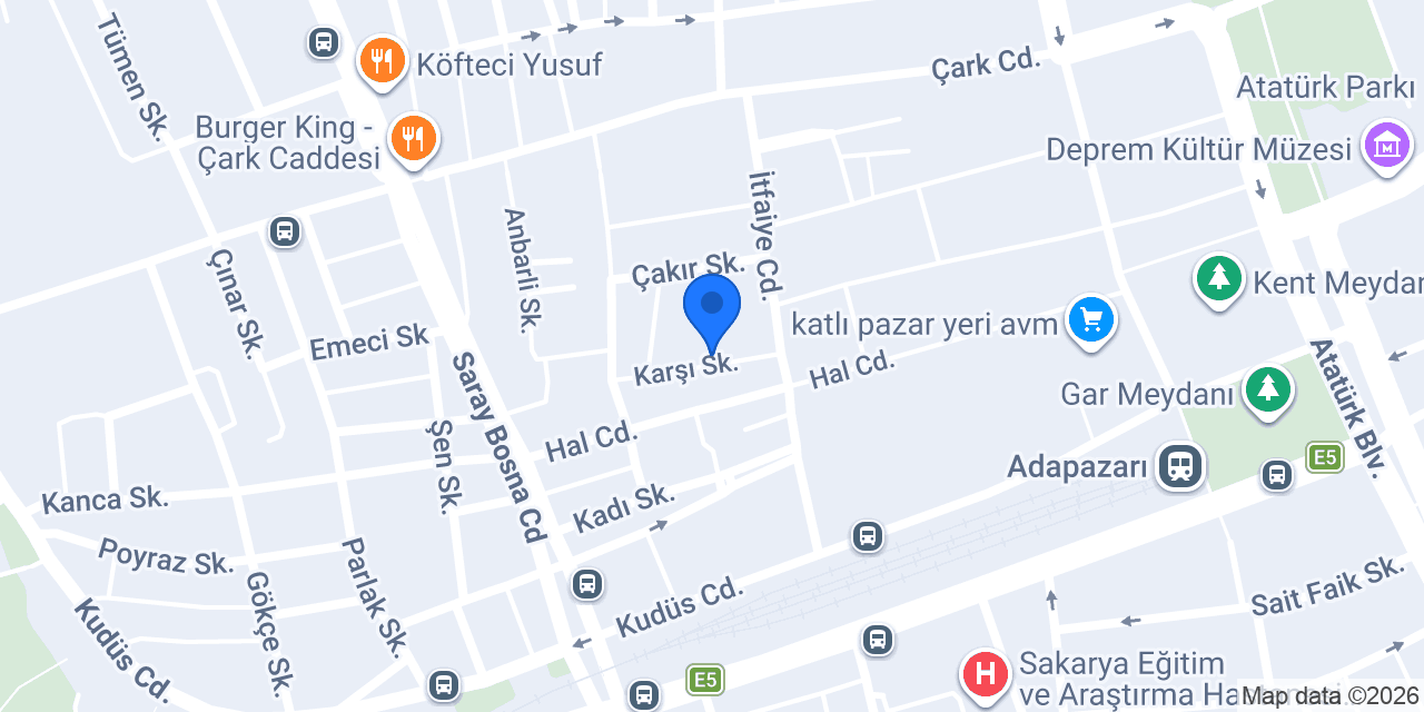 Taraklı Lokantasi konumu
