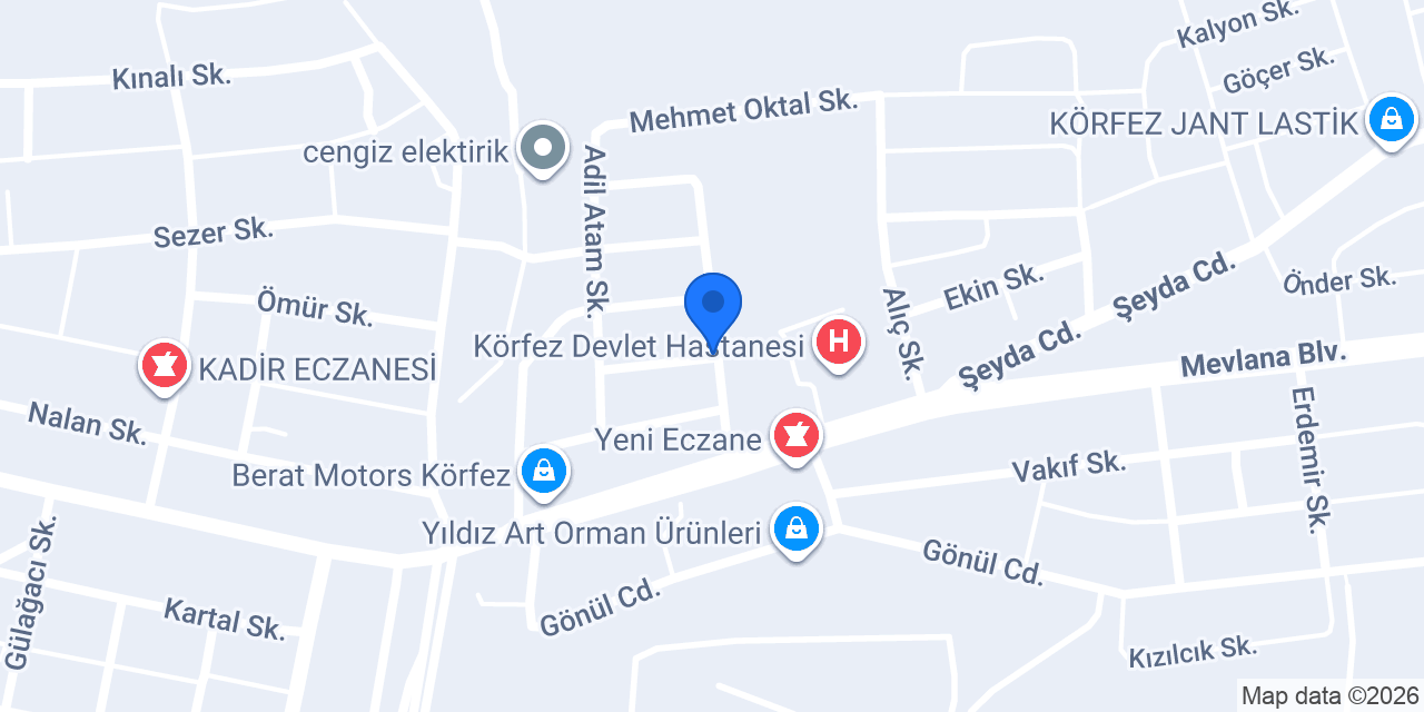 DOSAN kaucuk konumu