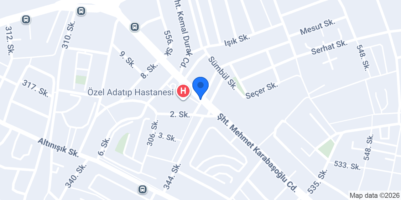 Ada Tıp Taksi konumu