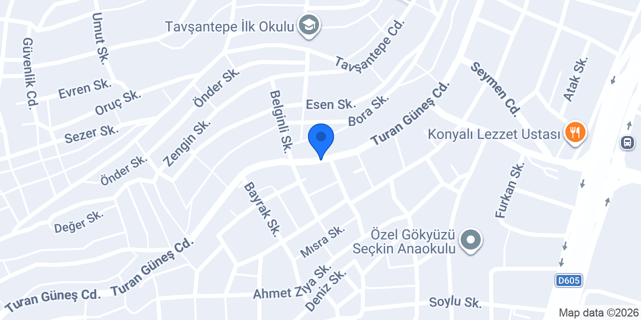 AKDENİZ GÜZELLİK MERKEZİ konumu