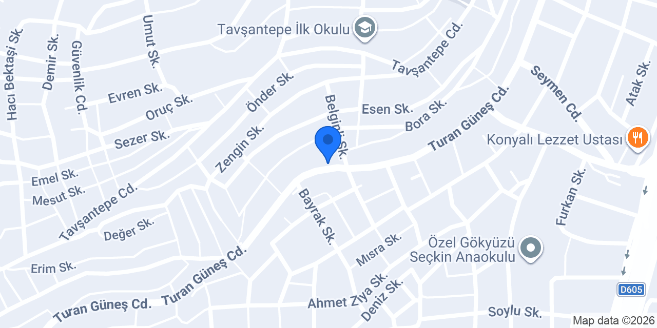 Aygaz Tüp Bayi konumu
