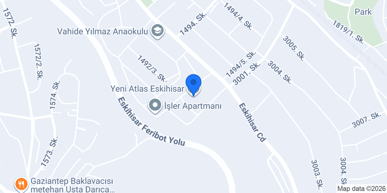 Yeni Atlas Eskihisar konumu