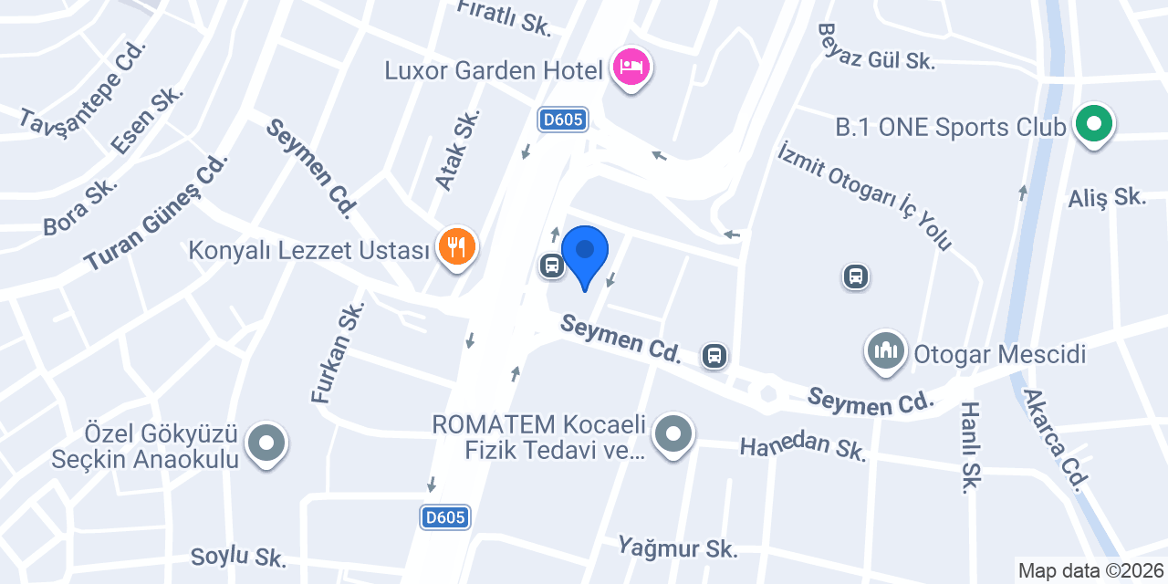 Yahyakaptan İtfaiye Grubu konumu