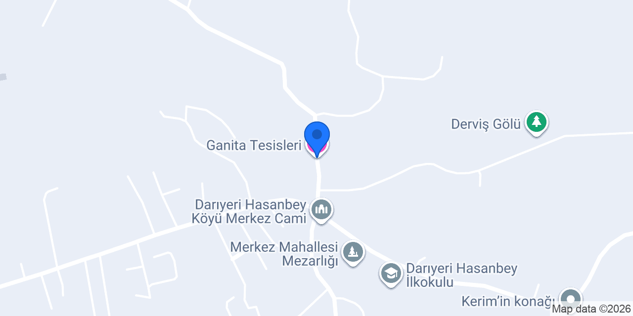 Ganita Tesisleri konumu