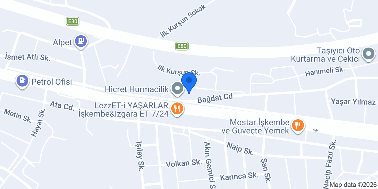 BOZTAŞ LOJİSTİK konumu