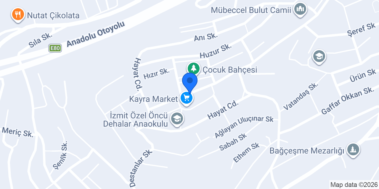 Amazon Veteriner Kliniği konumu