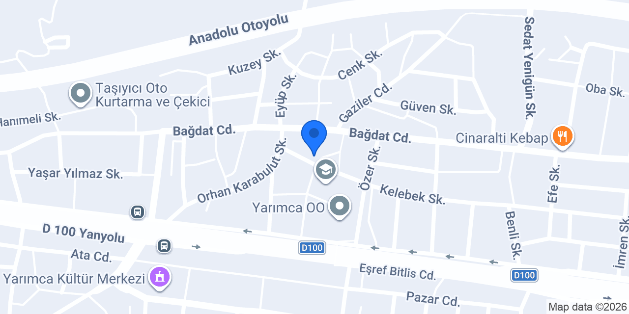 Ünal Cam Ayna konumu