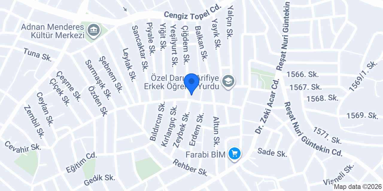 Ay Sanat Evi ve Yapı Dekorasyon konumu