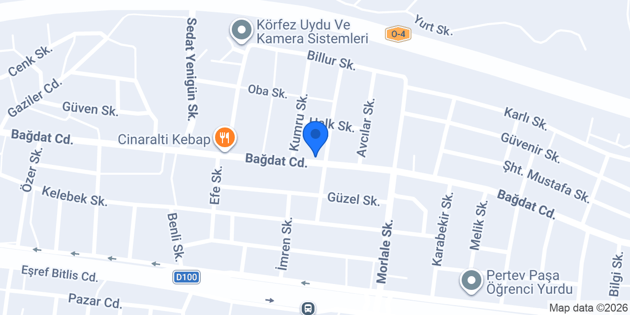Kasap Özgür Et konumu