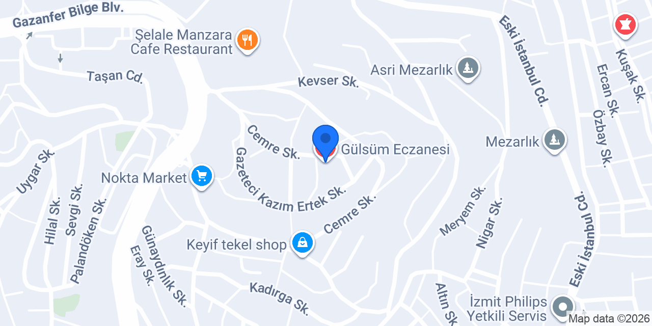 Gülsüm Eczanesi konumu