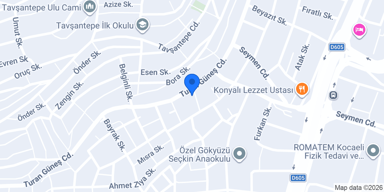 Sapmazlar Nakliyat konumu