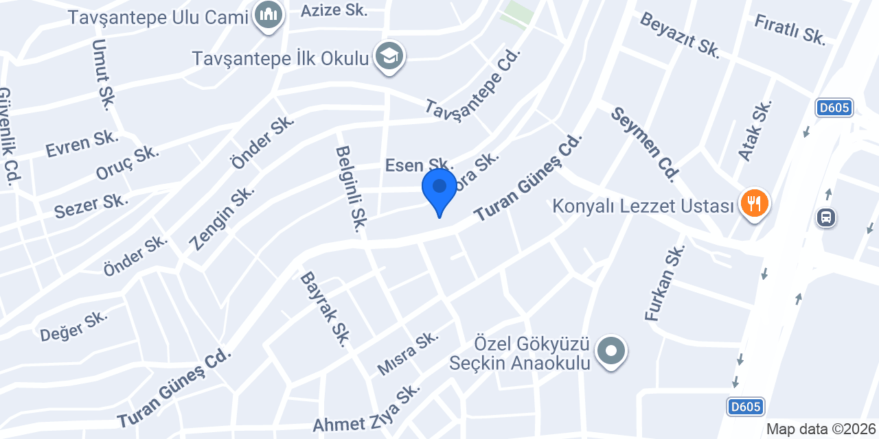 Tugfan Makina izmit konumu