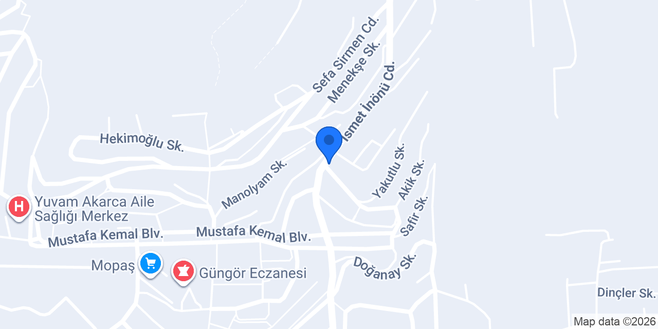 Çetin Eczanesi konumu