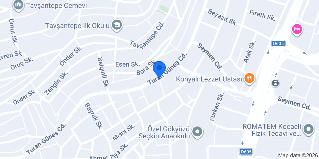 Adalı Teknik Traktör konumu