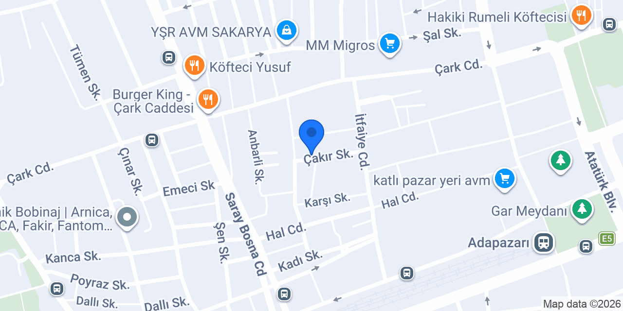 DNZ Tekstil Baskı konumu