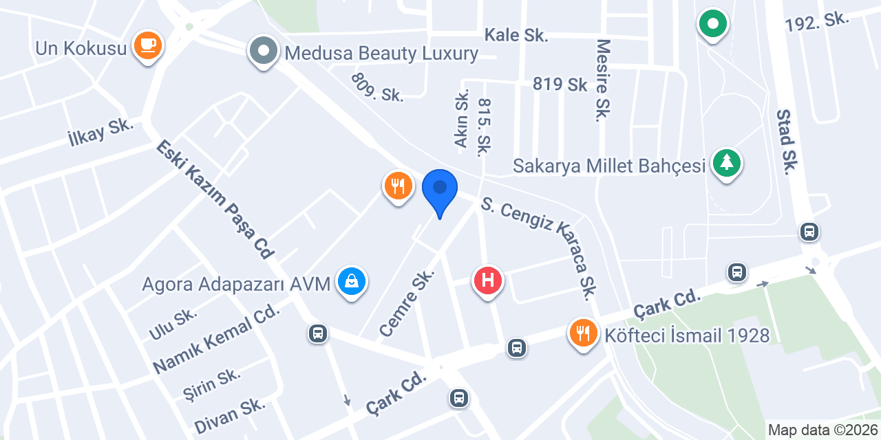San Kuaför Sakarya konumu