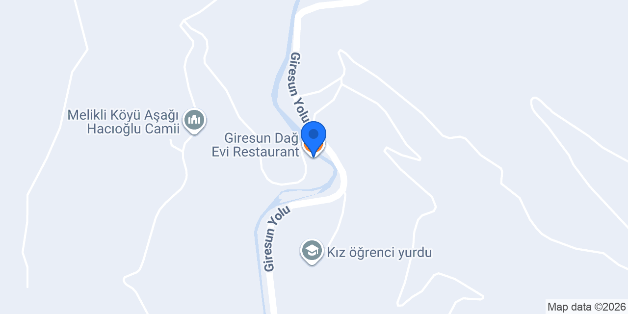 Giresun Dağ Evi Restaurant konumu