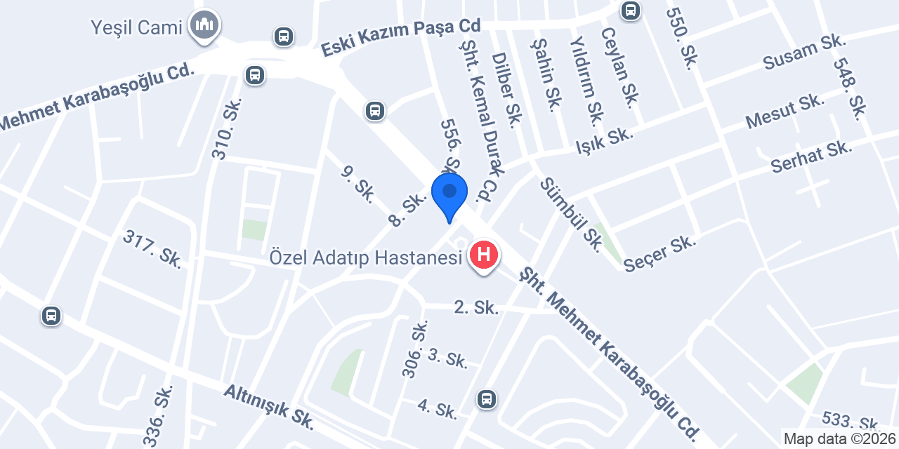 Kübra Eczanesi konumu