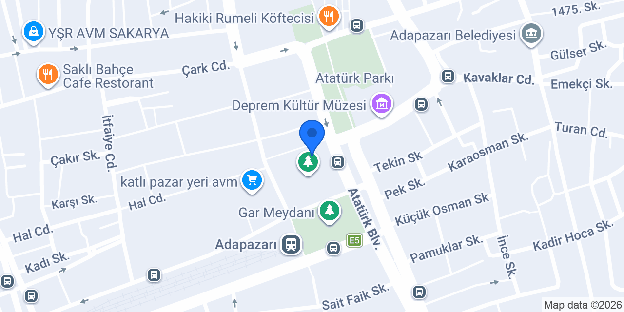 Burak Auto Rent A Car konumu