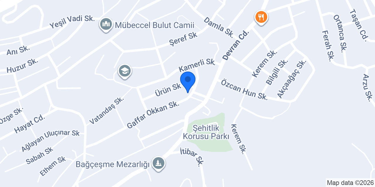 BAĞÇEŞME ÇİÇEKÇİ konumu