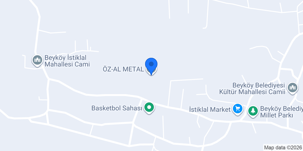ÖZ-AL METAL konumu