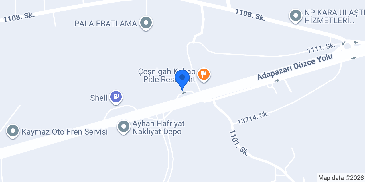 Petrol Ofisi konumu
