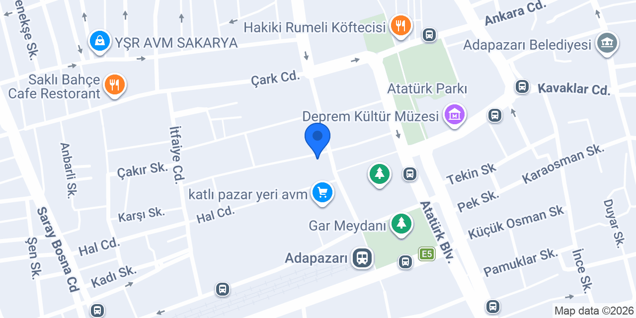Özkal Kozmetik konumu