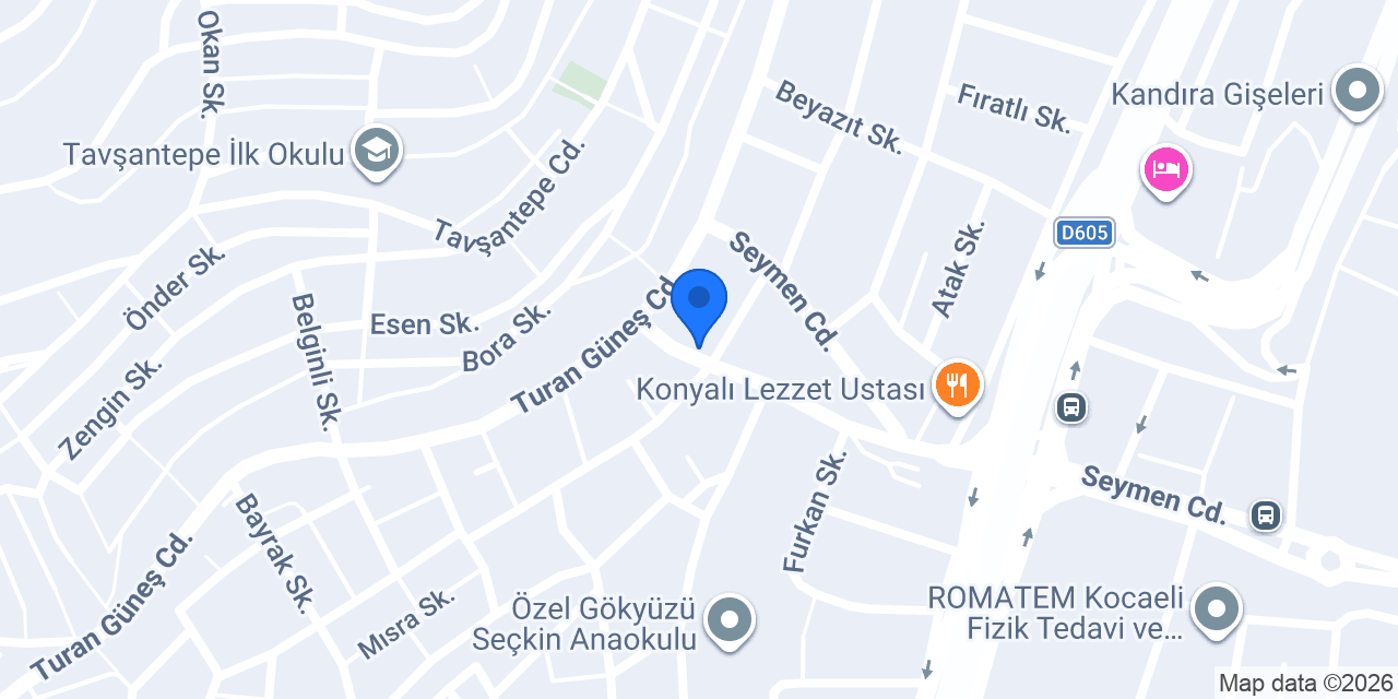 İZMİT YENİŞEHİR TAKSİ konumu