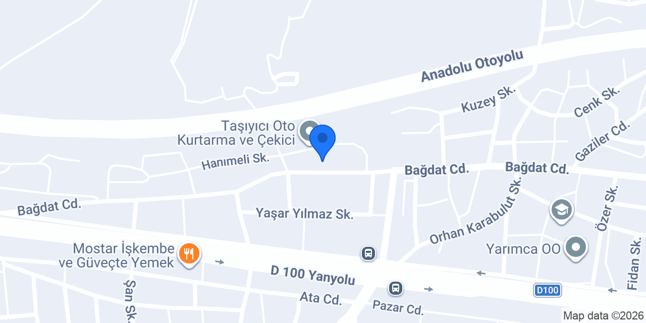 HMT MODA TEKSTİL konumu