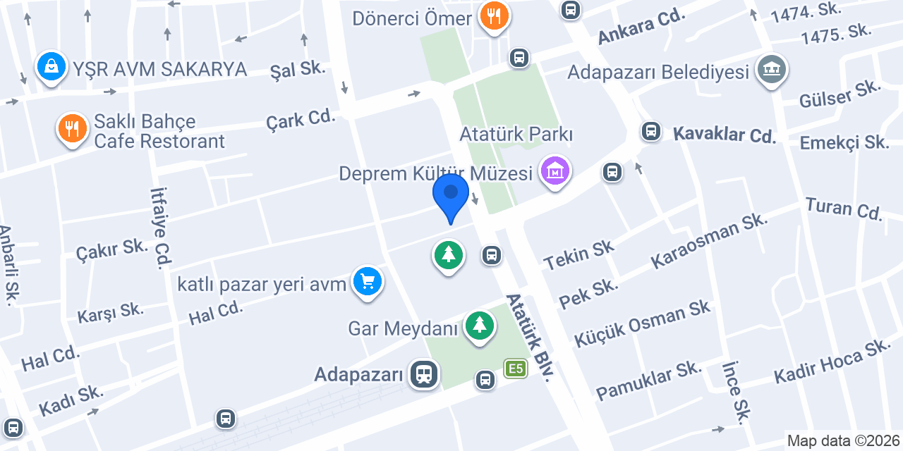 Bektaş Döner konumu