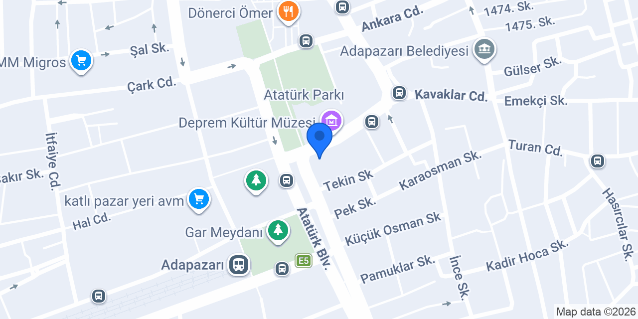 LÜGAT KİTABEVİ SAKARYA konumu