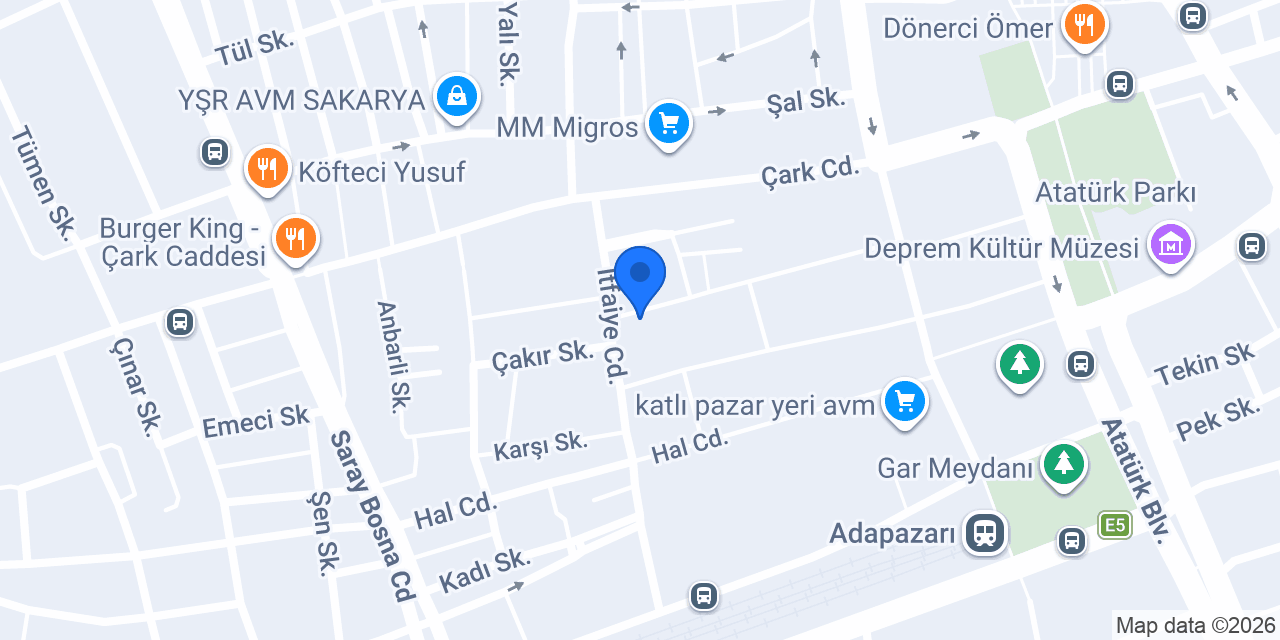 Kuaför Nilgün sakarya konumu
