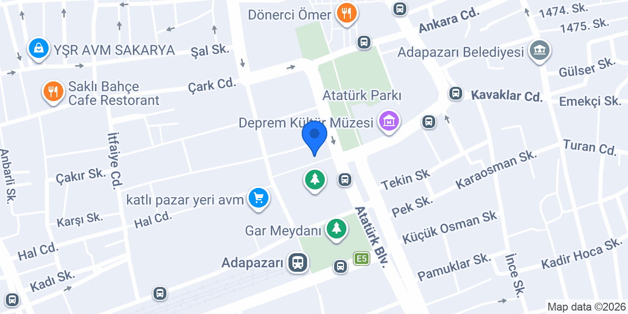 Yenigün Emlak konumu