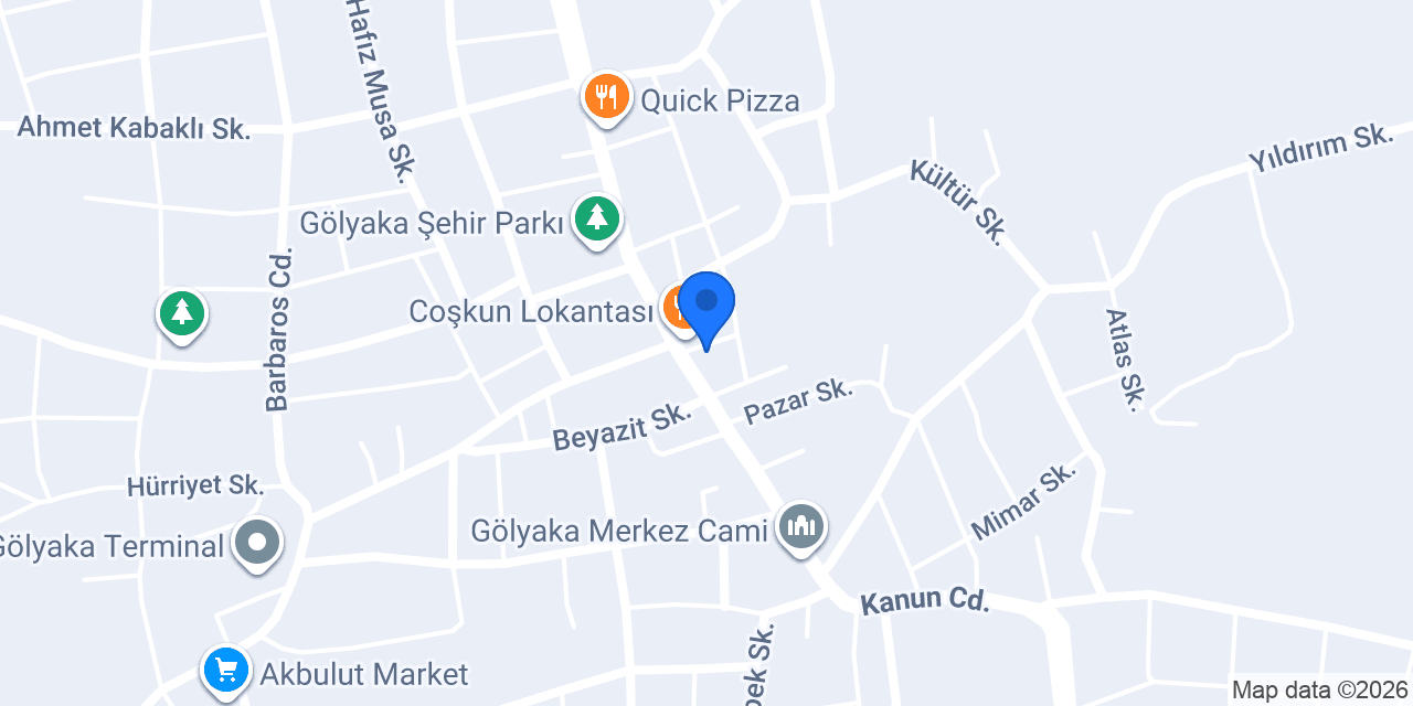 Melek Eczanesi konumu