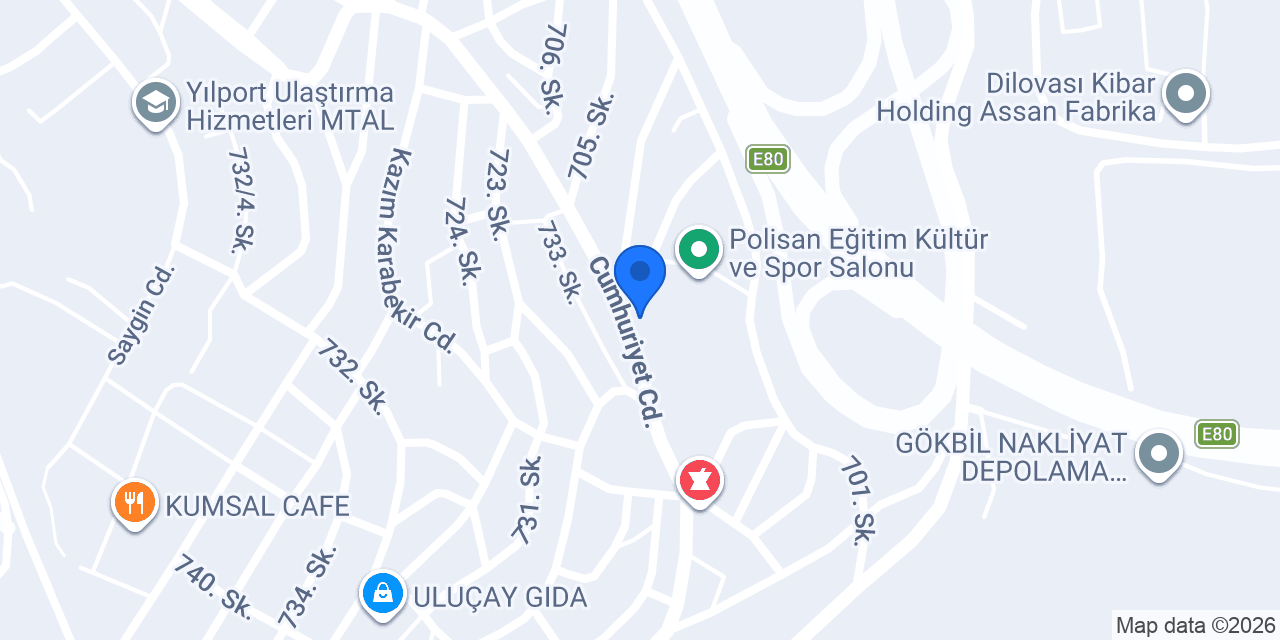 Göksoy Terzi konumu