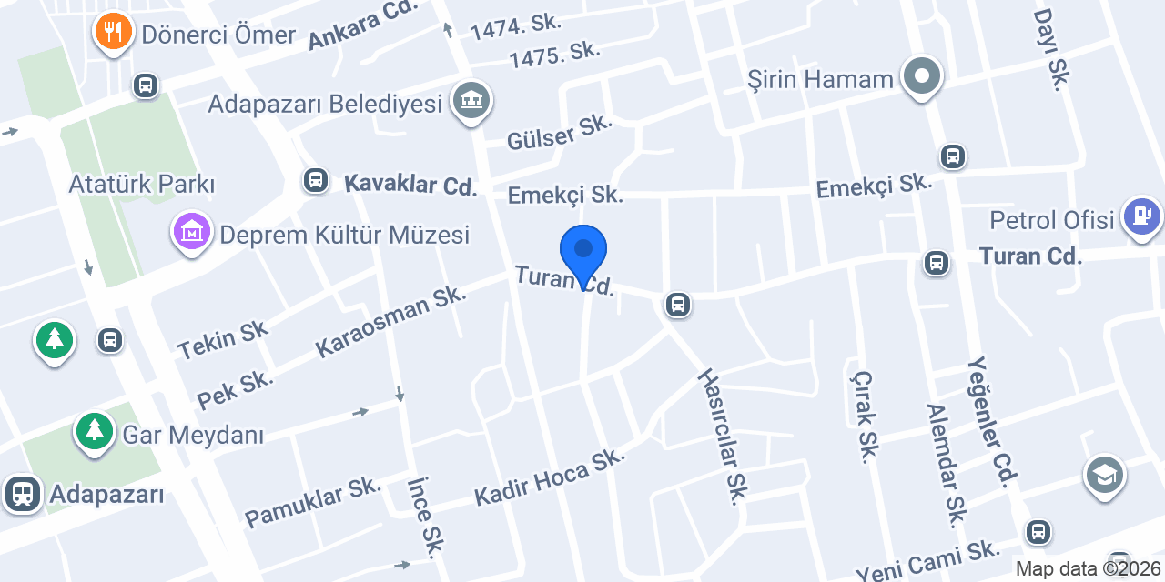 Birtek Elektrik konumu