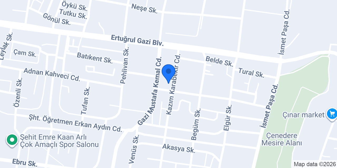 Asel Çiçek Evi Derince Yenikent konumu