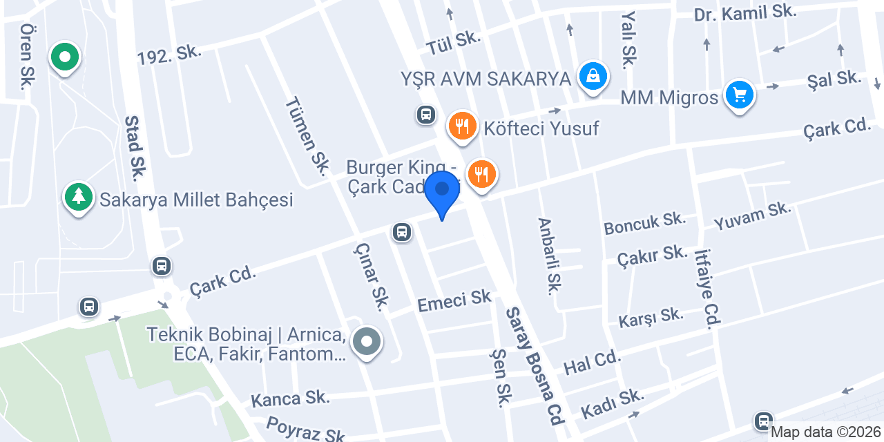Sakarya Hatrı Kahve konumu