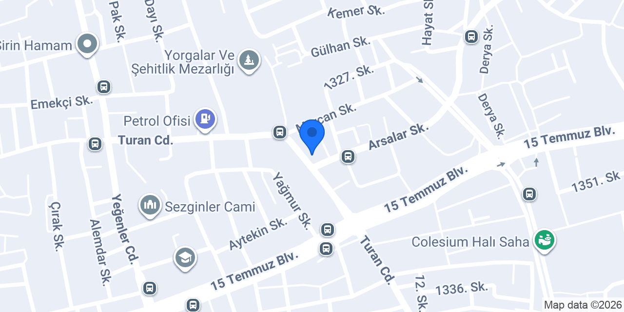 Acil Tüp ve Su Ata Ticaret konumu
