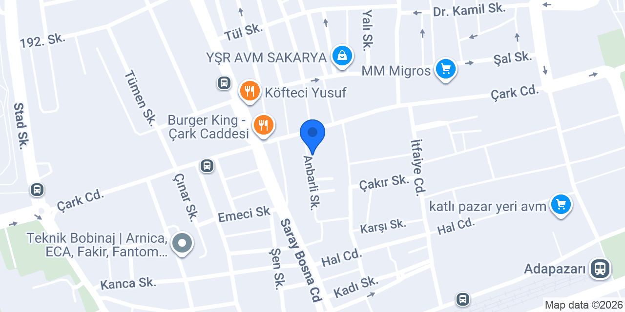 Çark Ağız ve Diş Polikliniği konumu