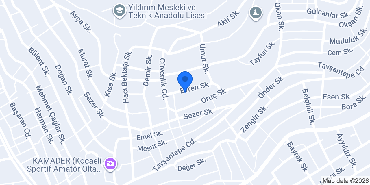 Ekol Pastanesi konumu