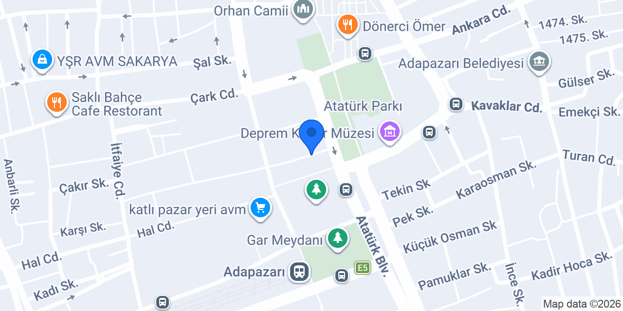 Pembegül Çiçekçilik konumu