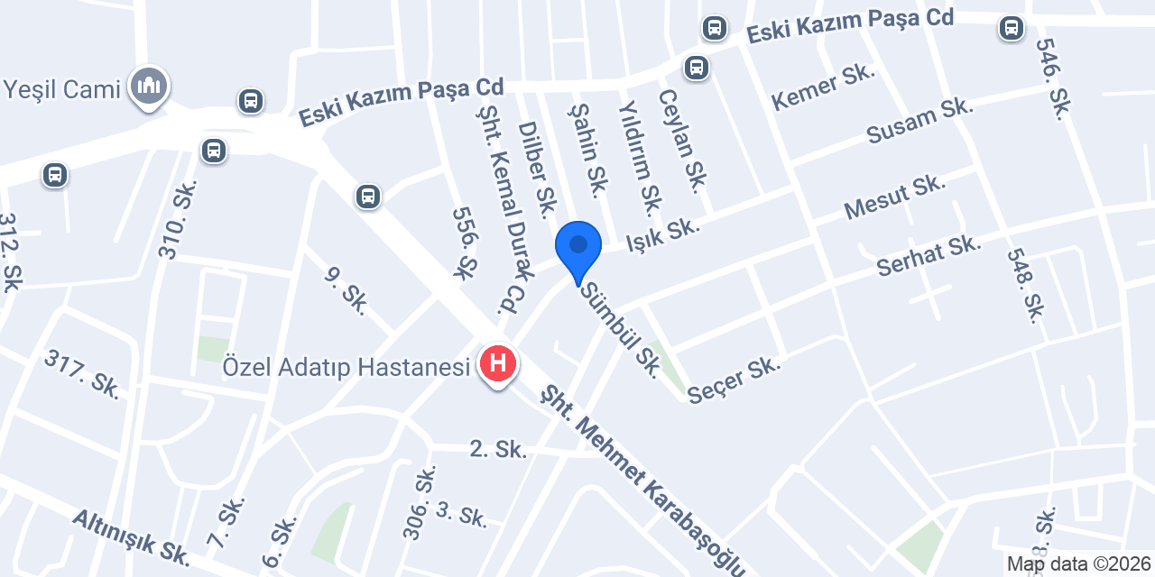 Özlem Akyel Beauty Academy konumu
