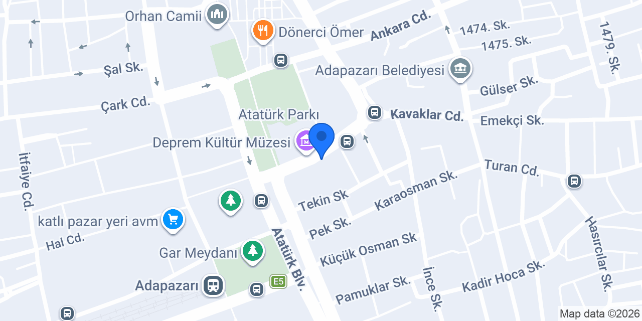 Dinçer Eczanesi konumu