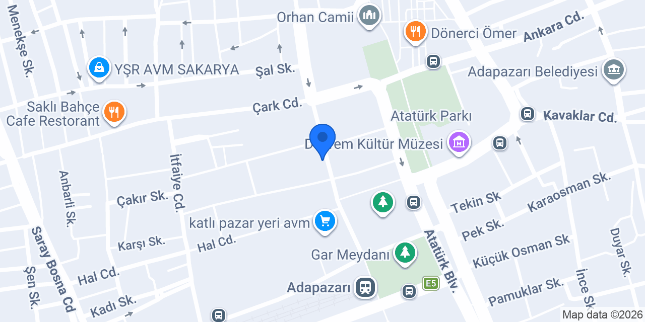 Safa Halı Mobilya konumu