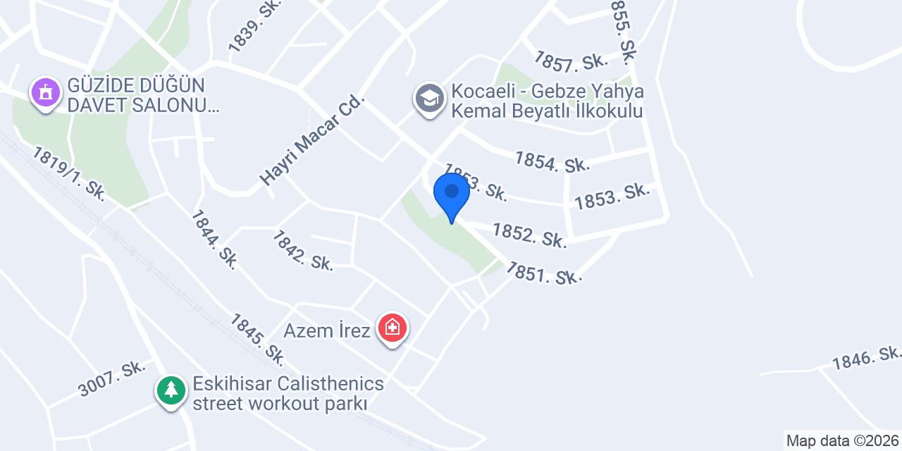 ASUDE EĞİTİM DER. KREŞ konumu
