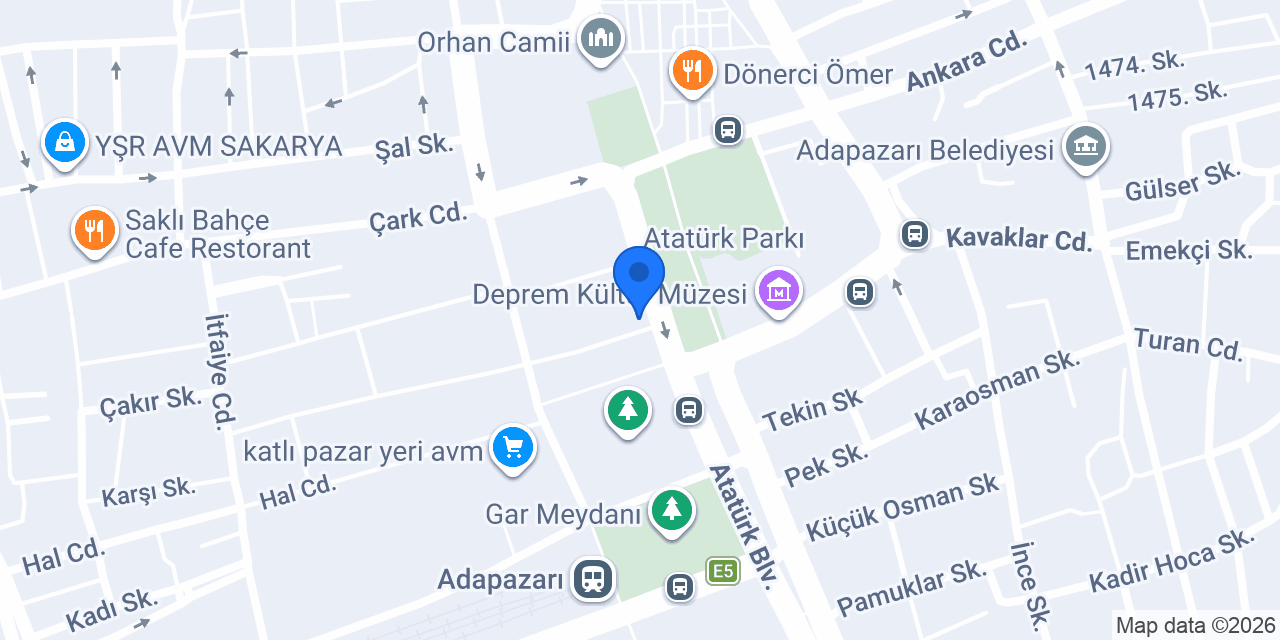 Bahçe Çiçekevi konumu