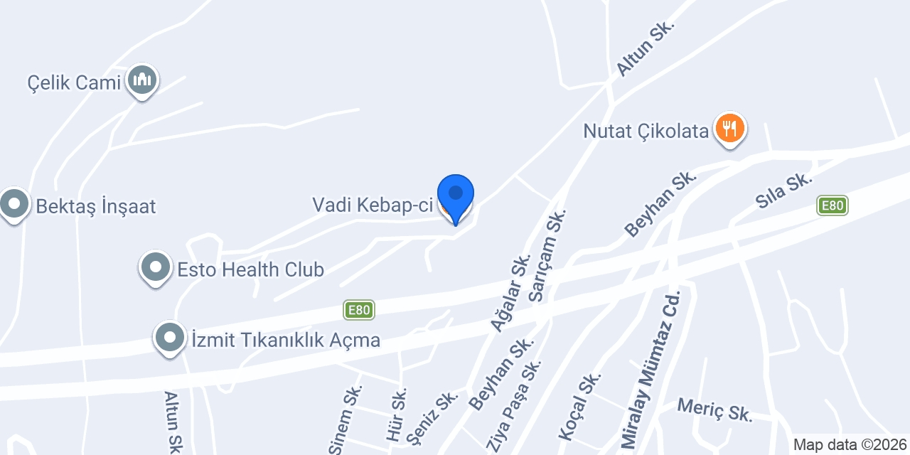 Vadi Kebap-ci konumu